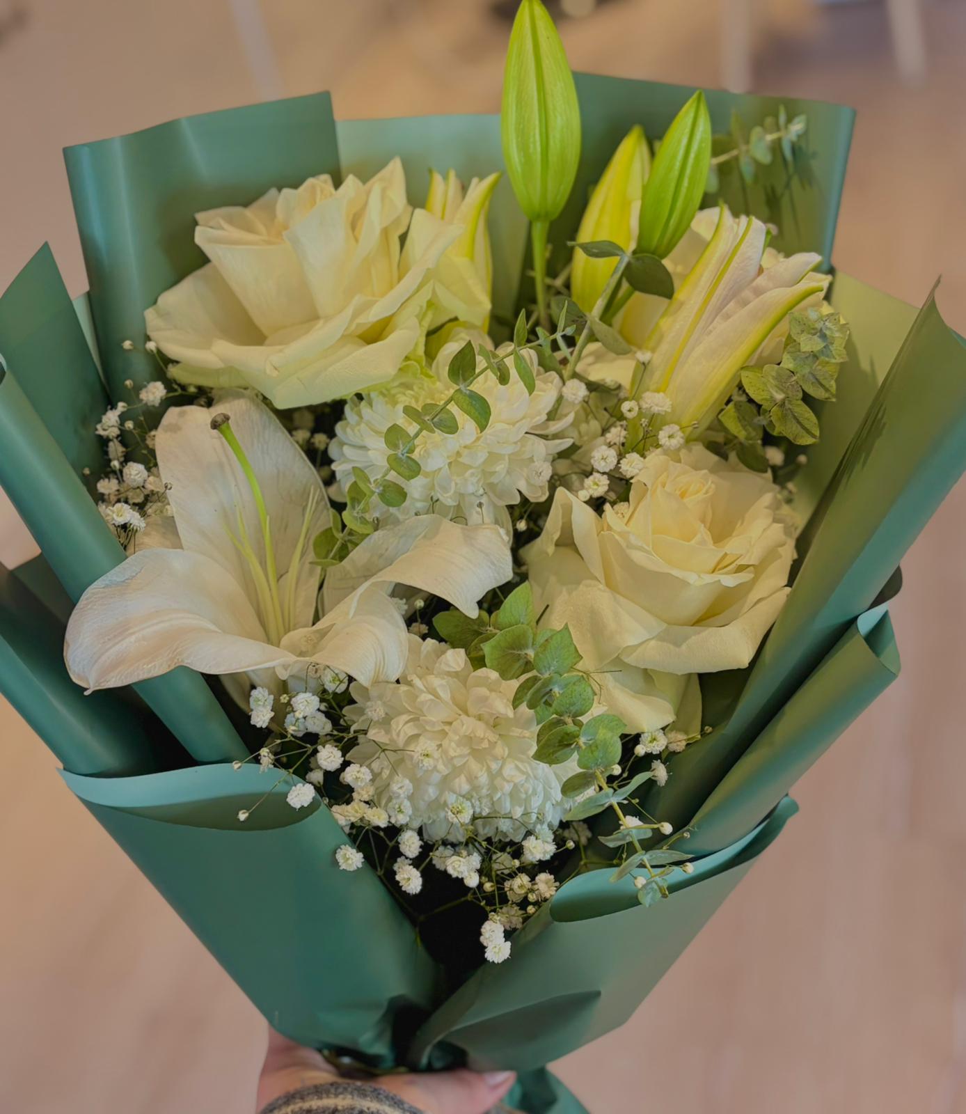 Lilyum karışık buket