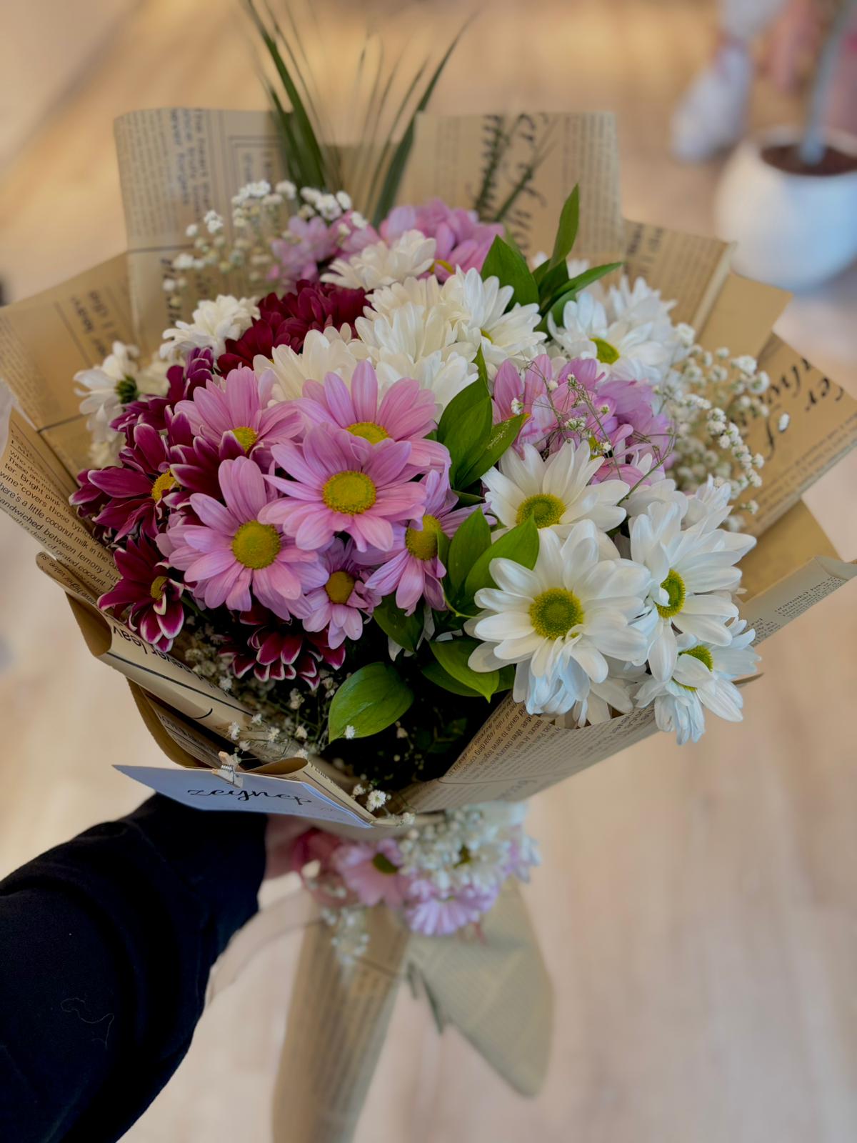 Karışık Papatya Buketi