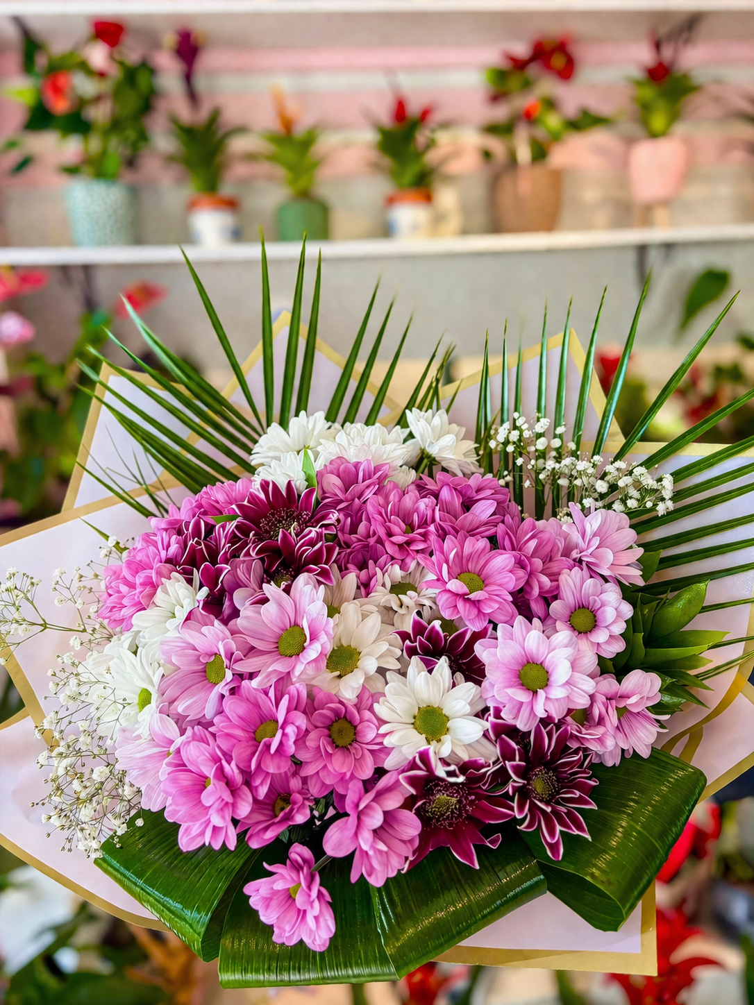 Karışık Papatya Buketi